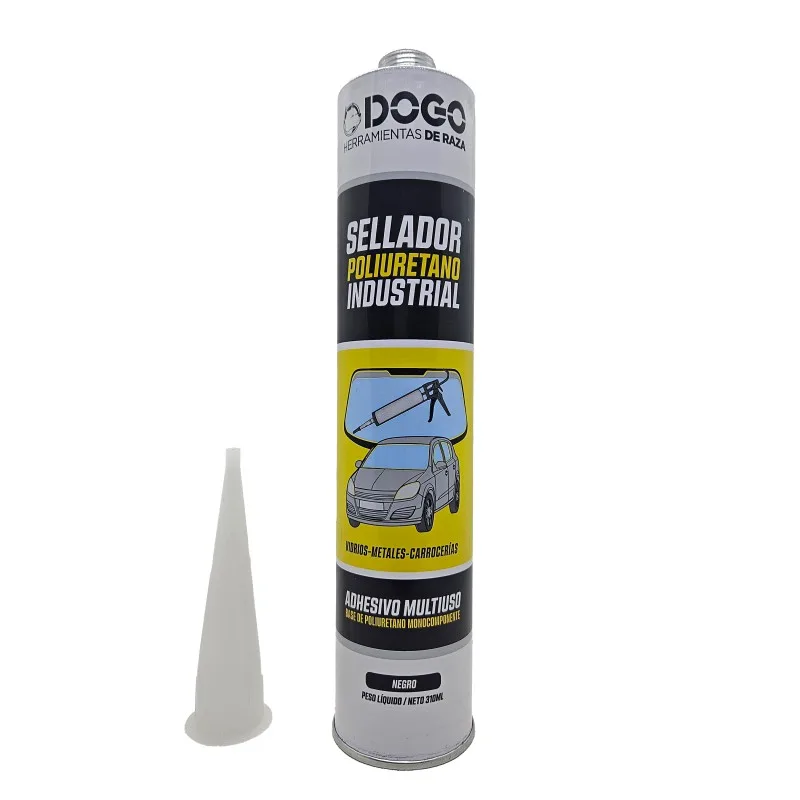Sellador poliuretano industria 310 ml, negro