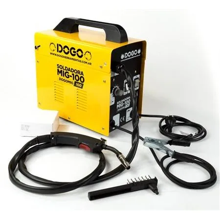 Soldadora MMA / alambre flux 100 A con torcha (DOGOMMA100)